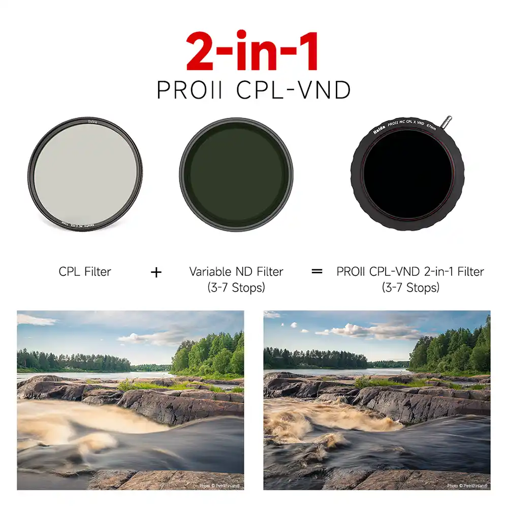 Haida PROII CPL VND / 2 in 1 Filter / 82mm