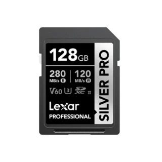 Lexar-128GB-SDXC-UHS-II-v60-Silver-Pro-Memory-Card