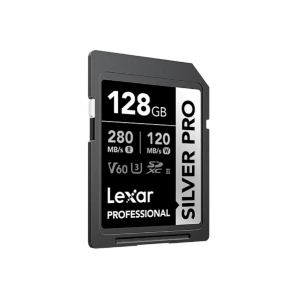 Lexar-128GB-SDXC-UHS-II-v60-Silver-Pro-Memory-Card