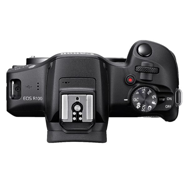 Canon EOS R100 Mirrorless Camera with 18-45mm Lens