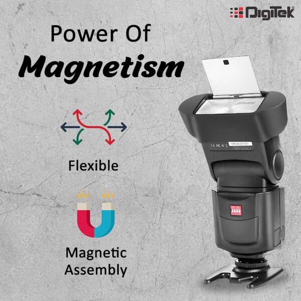 Digitek (DFBG-001) Professional Flash Bot Grip with Magnet