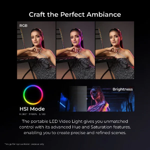 RGB LED Video Light