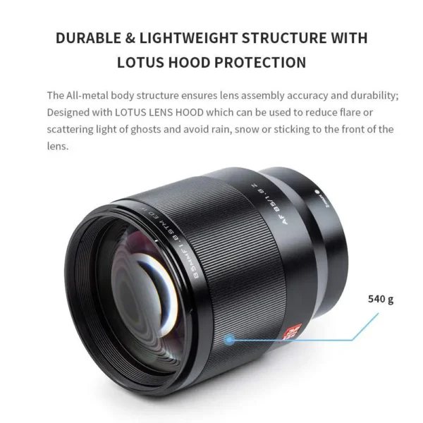 Viltrox AF 85mm f/1.8 Z Lens for Nikon Z