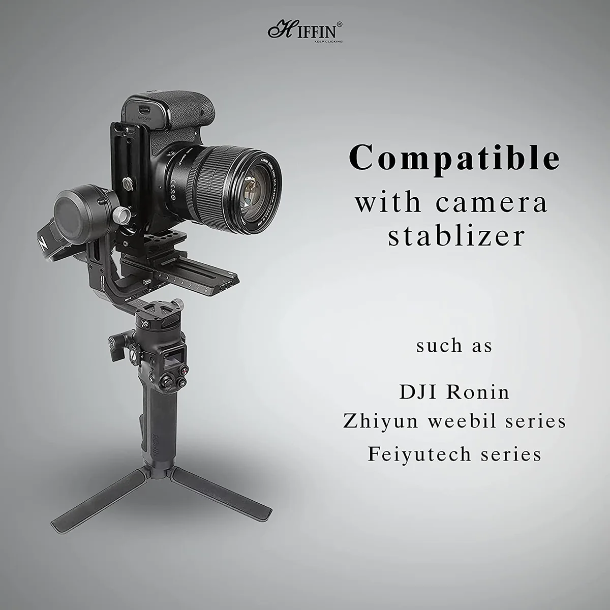 Hiffin Hot-L-Type Quick Release Vertical Bracket (L Plate) - Image 4
