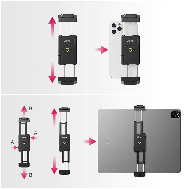 Ulanzi ST-29 Tripod Mount For Smartphone And Tablet - Image 8