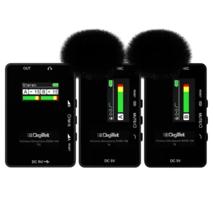 Digitek Wireless Microphone System DWM-104 with 2.4G