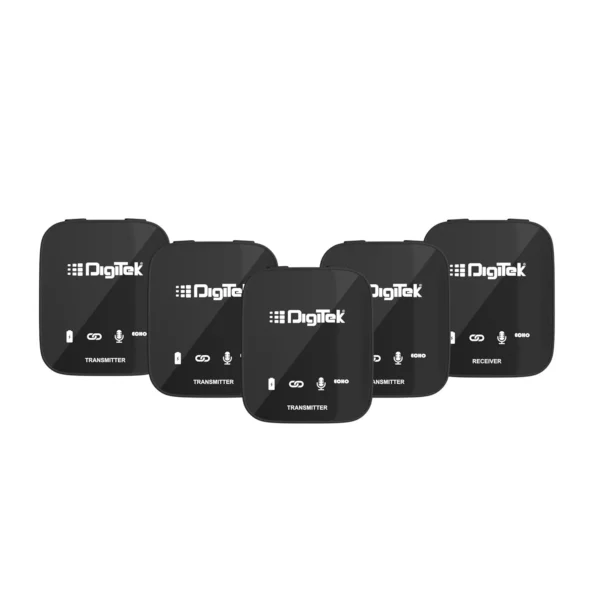Digitek Wireless Microphone System 4-in-1 DWM-111 – Alankar Camera Store