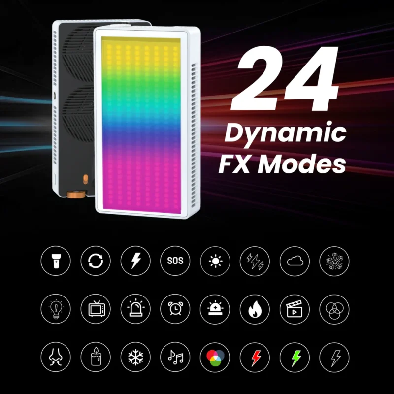 Hiffin PL-50W Portable RGB Video Light - Image 5