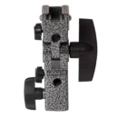 HIFFIN Pro S1 Umbrella Bracket mounted on light stand with speedlite