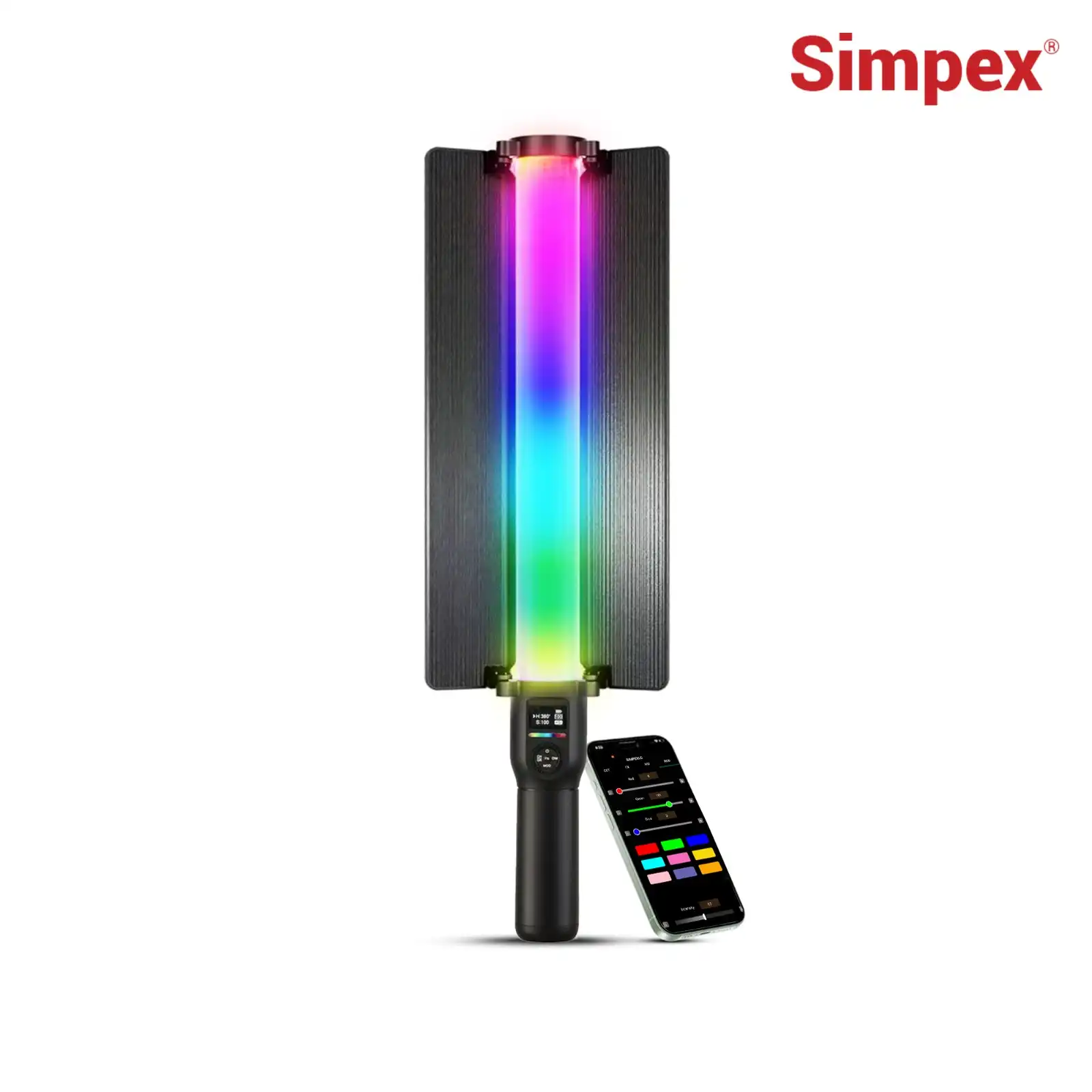 Simpex LS-500R (Mark II) 60W RGB LED Light Stick with App Control