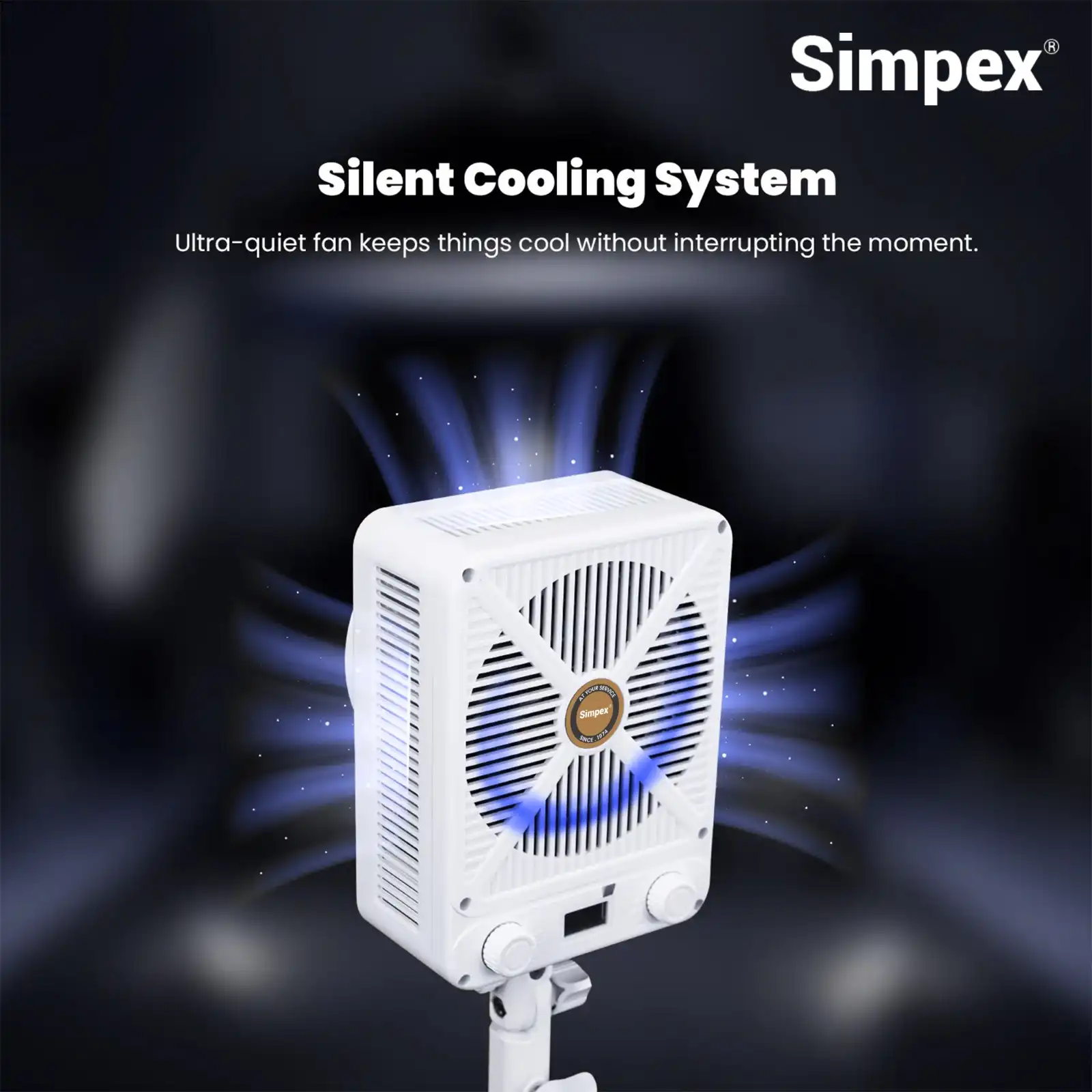 Simpex SCL 360W Bi Color Continuous LED Light with Bowens Mount - Image 5