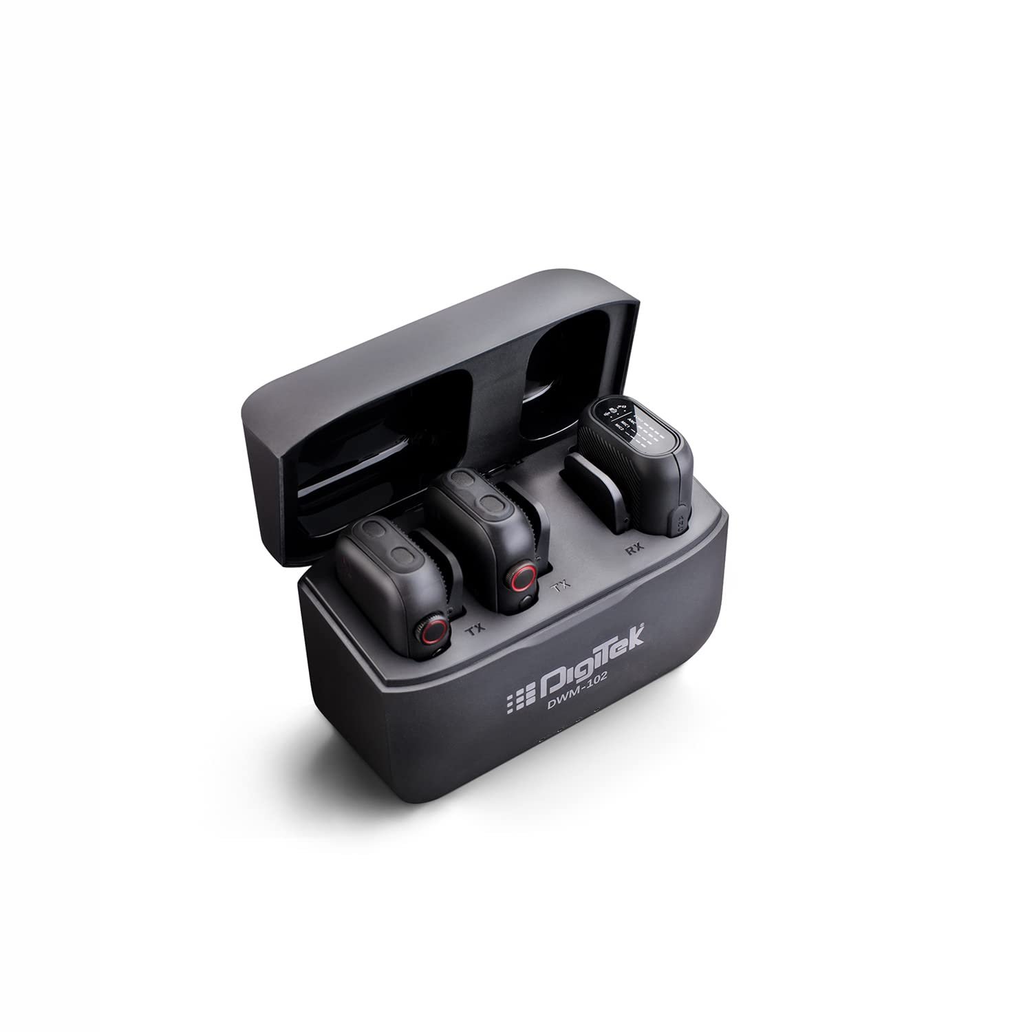 Digitek Wireless Microphone System for Smartphone & DSLR Cameras DWM-102