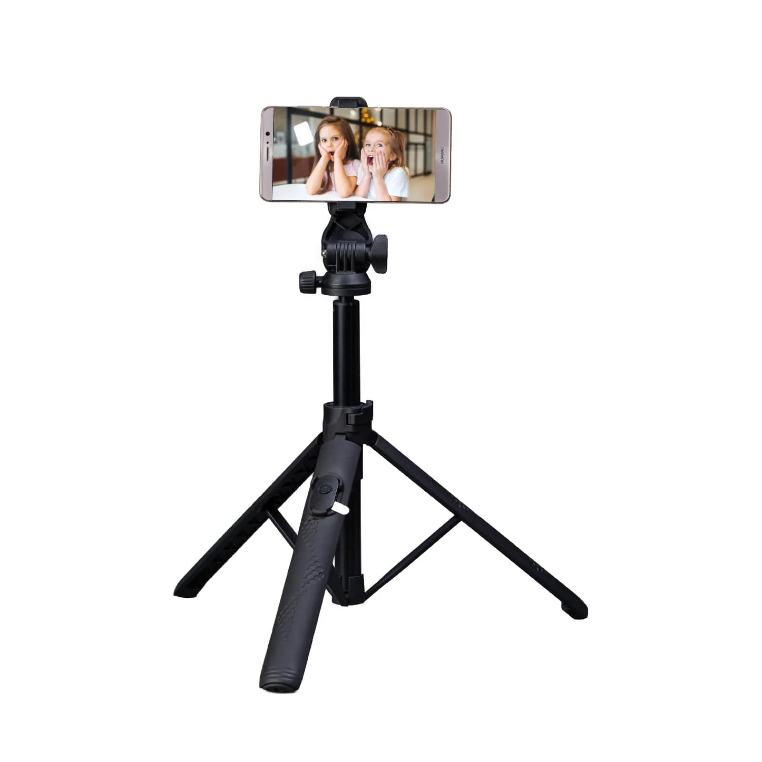 Digitek (DTR-525 SS) Portable Selfie Stick Tripod with Wireless Remote & 3-Leg Tripod Base - Image 4