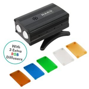 HAKO Compact LED 120 Video Light with Creative Filters