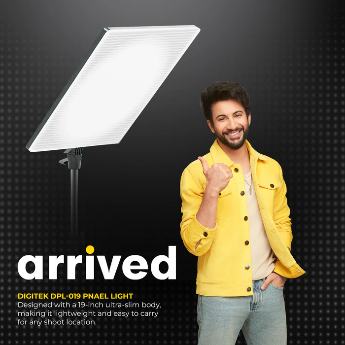 Digitek (DPL 019) Ultra Slim Bi-Color 80W LED Panel Light for Studio & Content Creation - Image 2