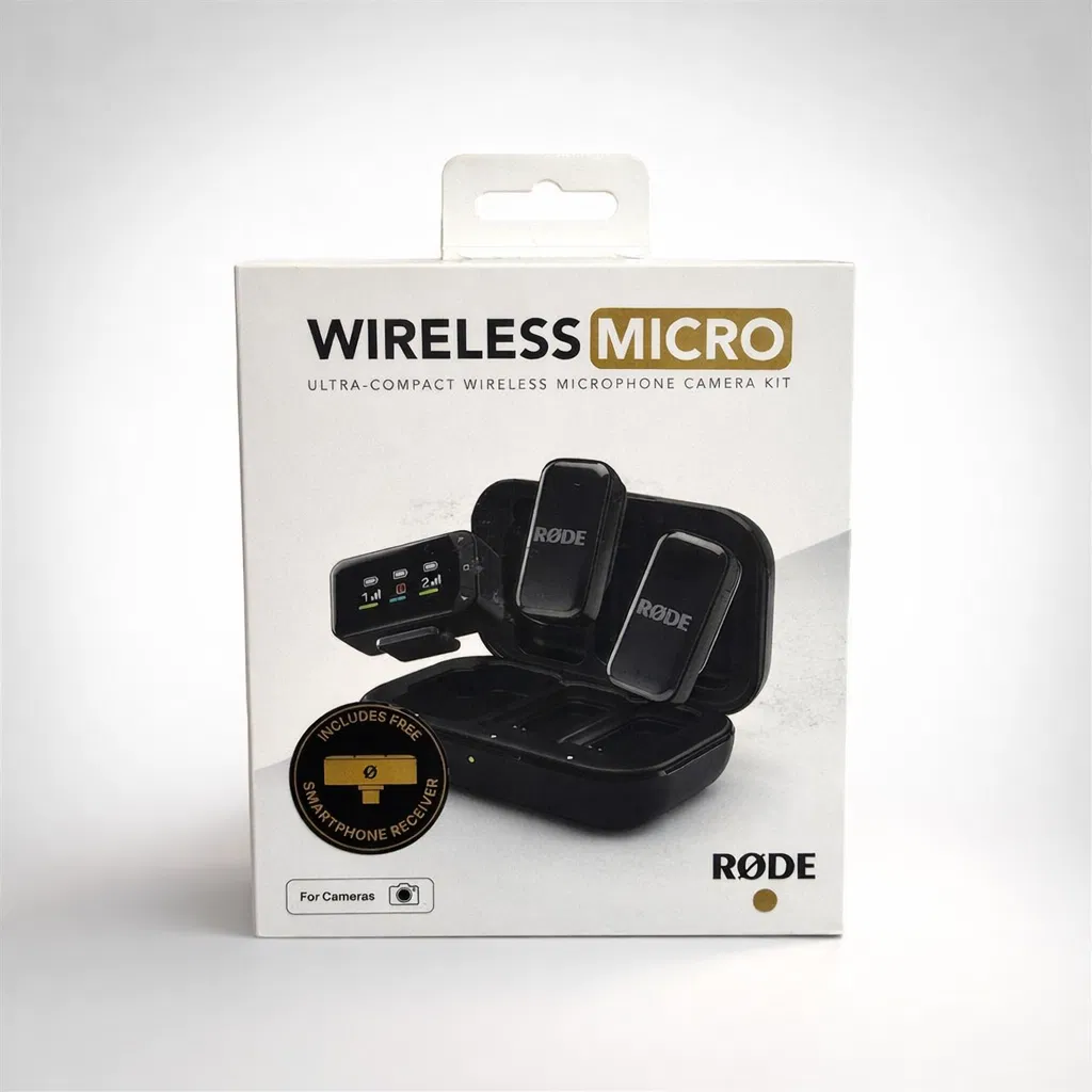 Rode Wireless Micro 2-Person Ultracompact Wireless Microphone Camera Kit - Image 9