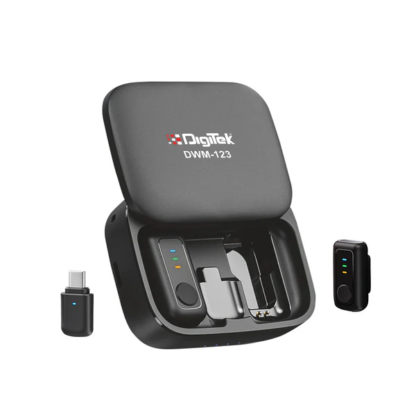 DigiTek DWM 123 2-in-1 Wireless Microphone System