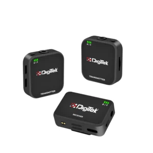 Digitek DWM 101 Mini wireless microphone with receiver and transmitter