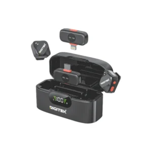 Digitek DWM-125 Wireless Mic with Charging Case