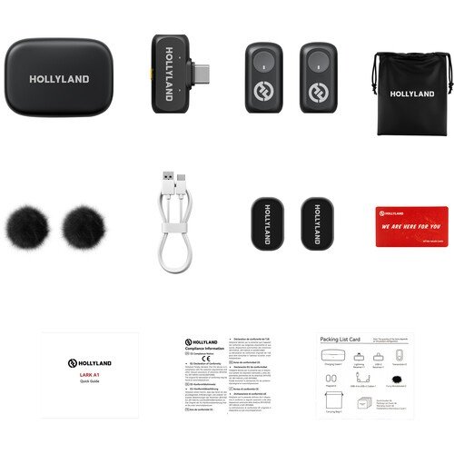 Hollyland Lark A1 Duo Wireless Microphone - Image 7