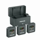 Prolite Wireless Pro X2 - Dual Channel Wireless Microphone System with Charging Case