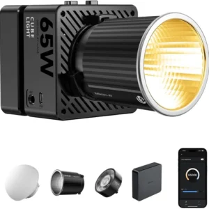 ULANZI EC65 LED video light with Bowens mount and reflector