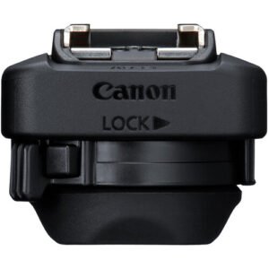 Canon Multi-Function Shoe Adapter AD-E1 for compatible Canon EOS R cameras and Canon Speedlites