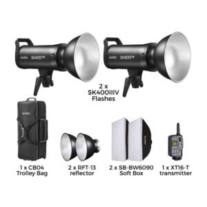 Godox SK400III-V Dual Studio Flash Kit